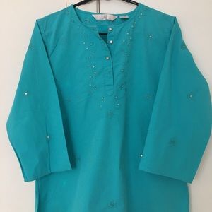 ALC blue shirt size medium